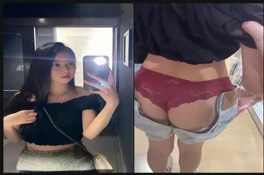 Em Khánh Thi bí mật xé áo trong siêu thị nóng bỏng