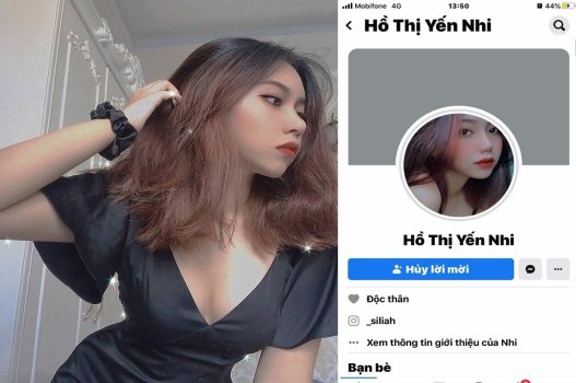 Hồ Thị Yến Nhi đang rất thích thú nằm trên người yêu