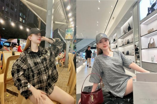 Vú Anh Giang dễ thương đi chịch xong đi shopping