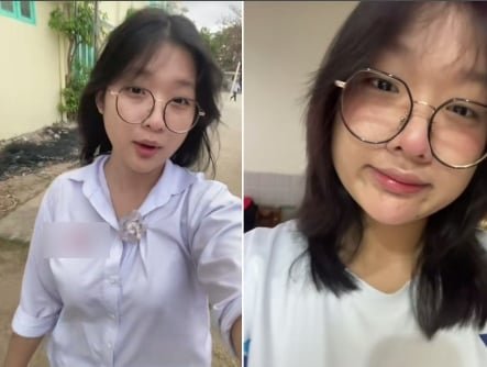 Em gái xinh đẹp tại con đường Hoàng Hoa Thám ở Nha Trang