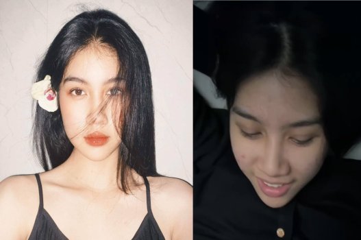 Nụ hôn say đắm dưới ánh mắt quyến rũ của bạn trai