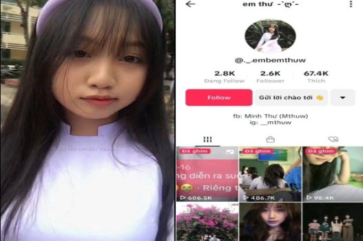 Nữ sinh Thư TikTok gây sốt với clip nóng bỏng bất ngờ