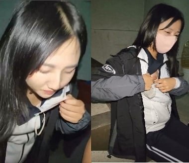 Nữ sinh làm tình với thầy giáo trong hành lang