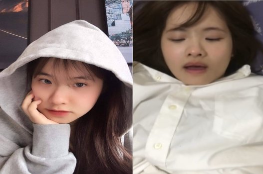 Thúy Quỳnh diện đồng phục học sinh đụ nhau