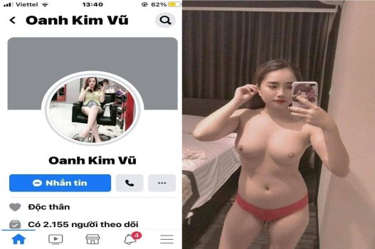 Vũ Kim Oanh mông căng tròn hớp hồn anh với tư thế quyến rũ